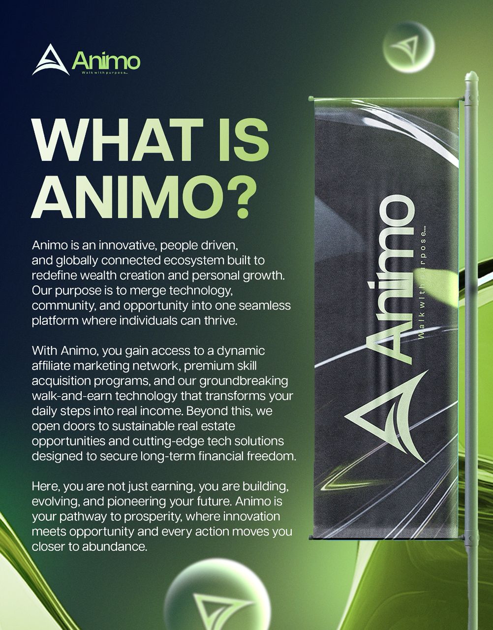 Animo platform banner